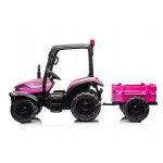 Elektrický traktor BLT-206 - ružový 